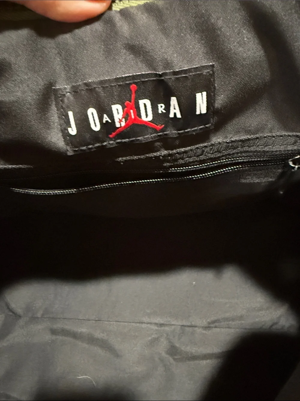 LIKE NEW Air Jordan Olive Travel Duffel